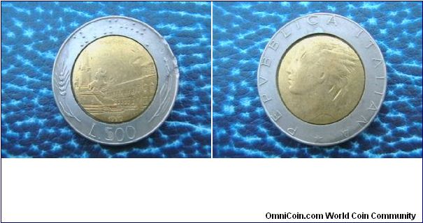 Repubblica Italiana 500Lire