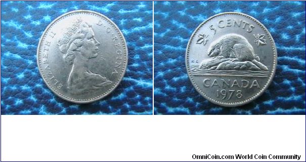 Canada 5Cents 1978