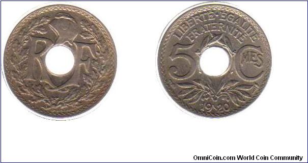 5 centimes
