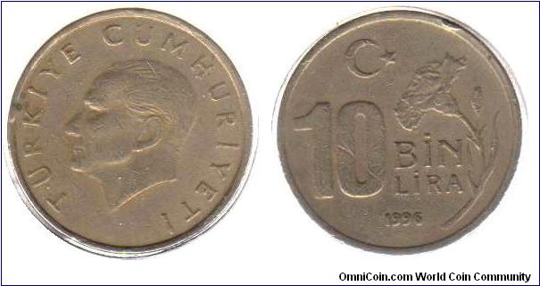 10 Bin (thousand) Lira