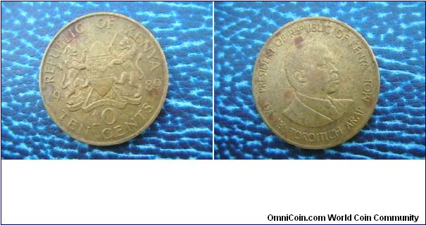 Republic of kenya 10Cents