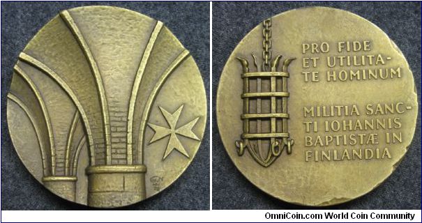 Knights Hospitaller medal - Finland