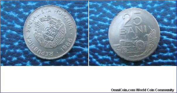 Romania 25Bani 1966