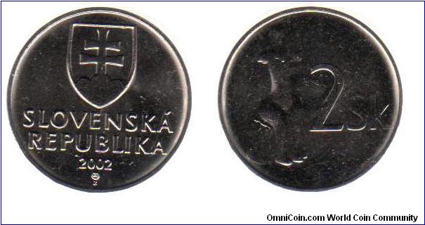 2 koruna