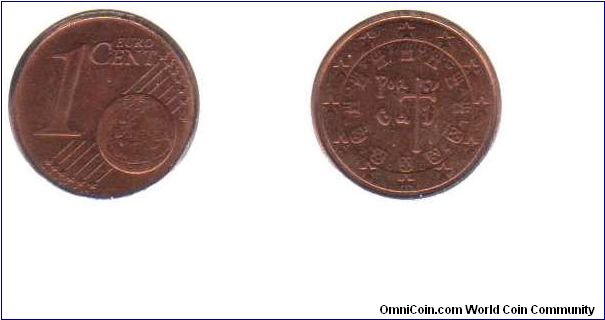 1 Euro cent