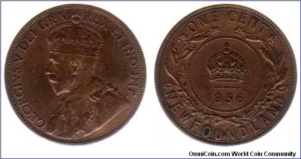 Newfoundland 1 cent