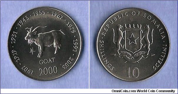 Denominacion: 10 Shilling