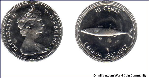1967 10 cents