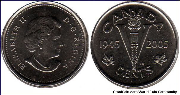 2005 5 cents