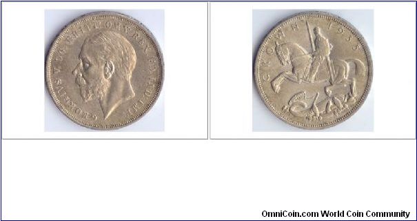 George V Jubilee Crown 1935   Spink 4048 Mintage 714,769 struck