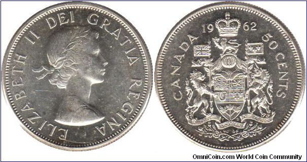 1962 50 cents