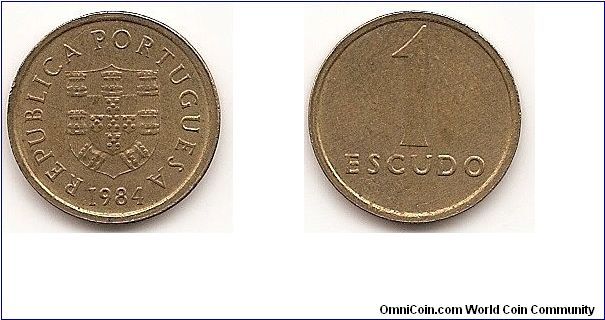 1 Escudo
KM#614
3.0000 g., Nickel-Brass, 18 mm. Obv: Shield Rev: Value Note:
Prev. KM#611.