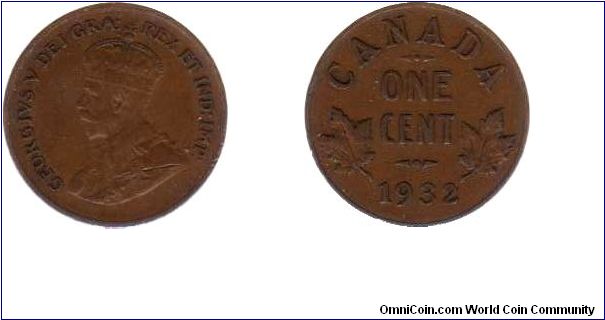 1932 1 cent