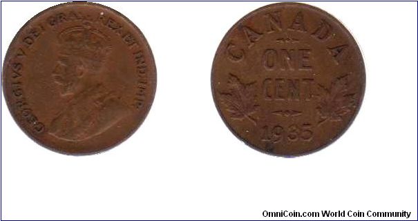 1935 1 cent