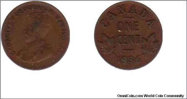 1936 1 cent