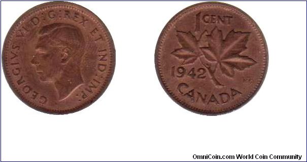 1942 1 cent