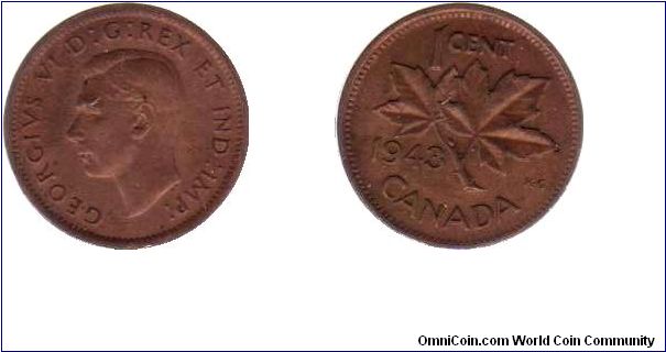 1943 1 cent