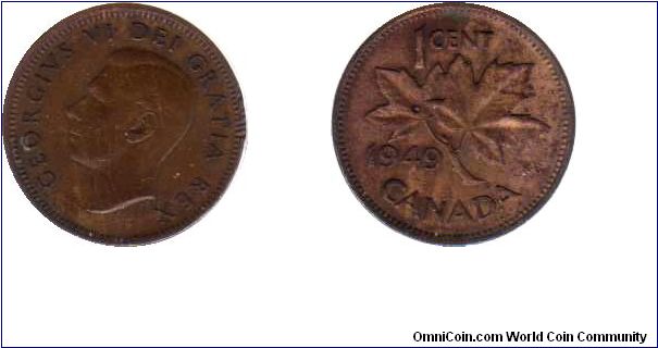 1949 1 cent