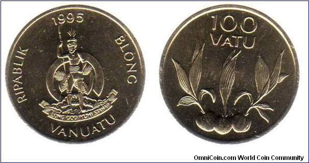 1995 100 Vatu