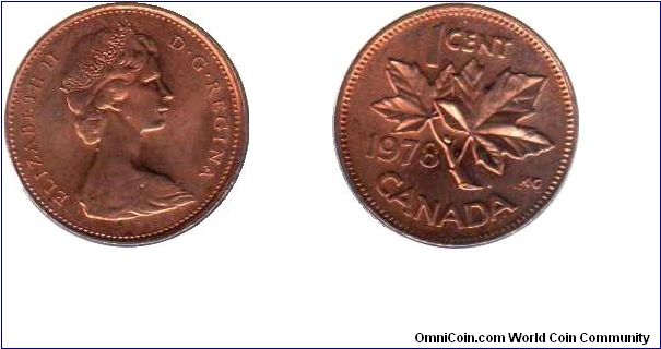 1978 1 cent