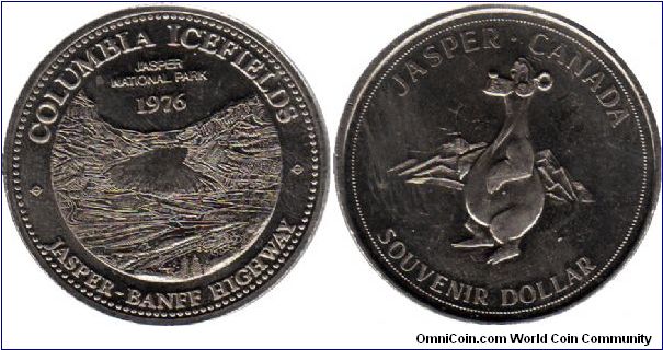 1976 Jasper Souvenir Dollar