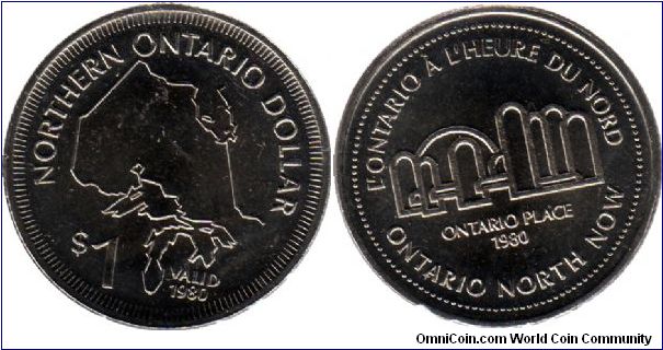 1980 Northern Ontario Dollar