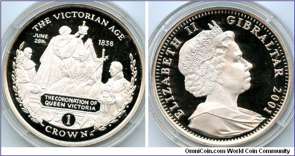 2001 
Crown Silver
Victorias Coronation 1838