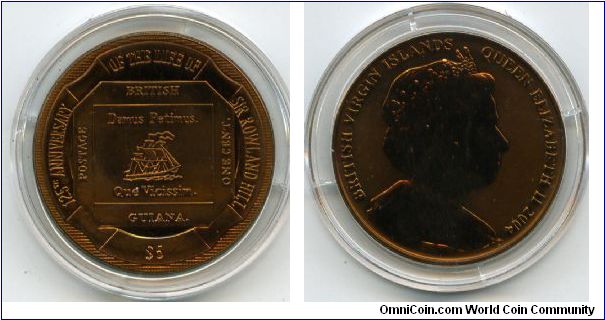 $5
Titanium 2p Red British Guiana (Worlds Rarest Stamp)