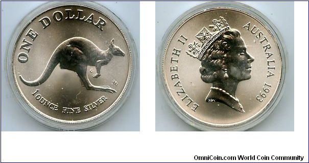 $1/1oz Silver
Kangaroo