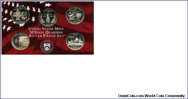 Mint issued Silver State Quarters