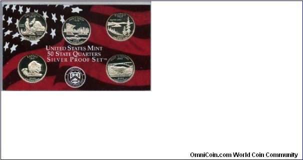 Mint issued Silver State Quarters