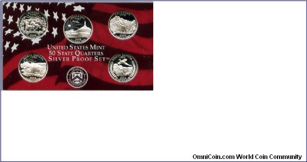 Mint issued Silver State Quarters