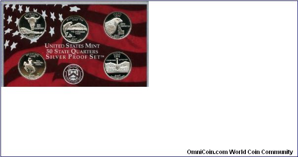 Mint issued Silver State Quarters