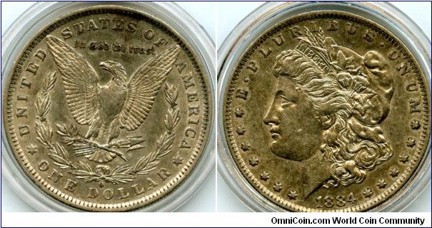 1884o
Morgan Dollar
Liberty Head & Eagle