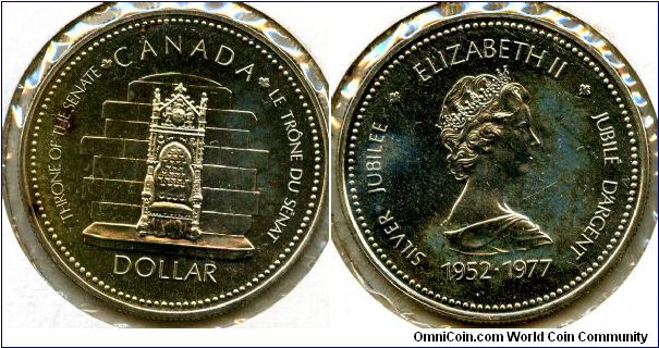 $1
Silver Jubilee 1952/1977
QEII