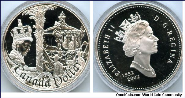 $1
Queens EII Royal Golden Jubille 1952 2002