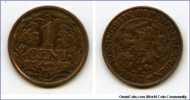1917
1c
Value & Lion holding sword National Symbol