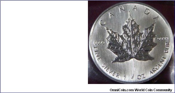 1 oz silver Maple Leaf, NCLT