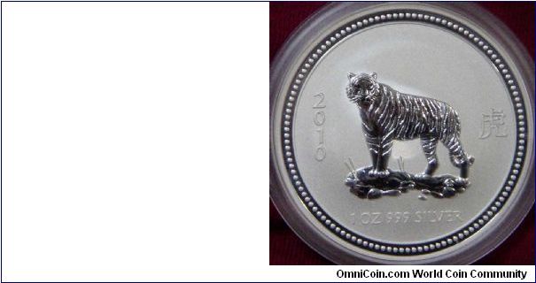 1 oz silver NCLT, Year of the Tiger