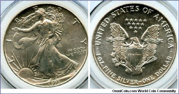 1993
$1 1oz Silver
American Eagle