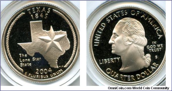 2004s
State Quarter
Texas
Washington