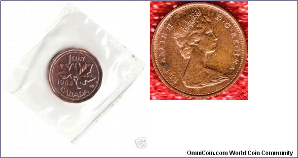 1 cent Canada 0.05 F-12