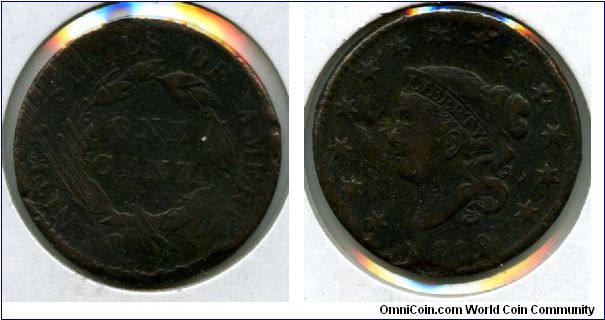 1819
1Cent
Coronet Head