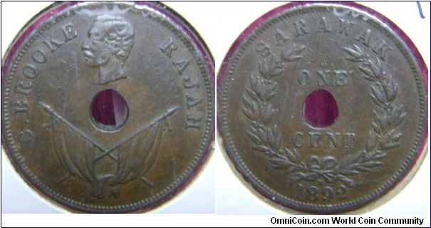 Sarawak 
1 cent