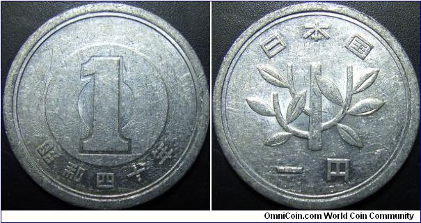 Japan 1965 1 yen.