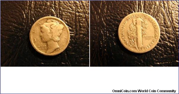 1921-D Mercury Dime
