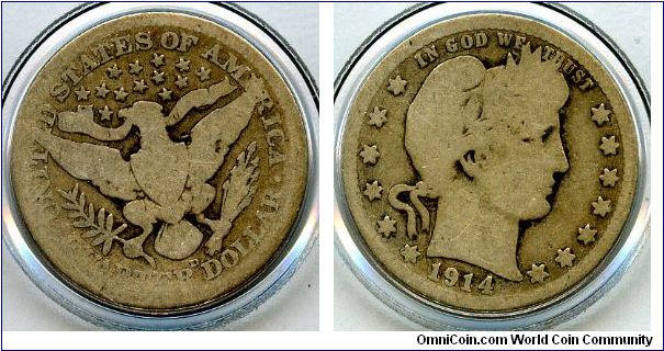 1914d
Eagle
Liberty head (Barber)