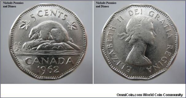 5 cents Canada 0.10
VF-20