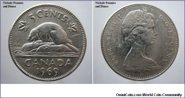 5 cent Canada 0.10
VF-20