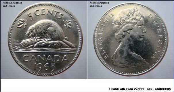 5 cent Canada 0.20
AU-50